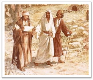 Jezus met de Emmaüsgangers