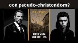 kaft boek Brieven uit de hel, omringd door duistere figuren